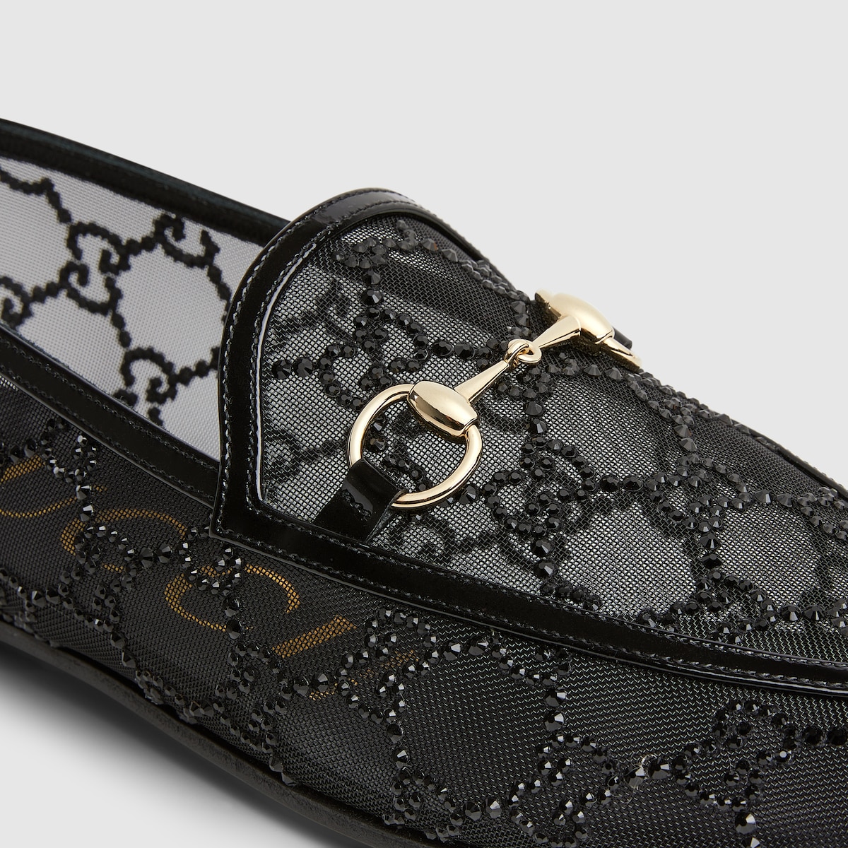 Gucci Women’s GG crystal Gucci Jordaan loafer - Image 5